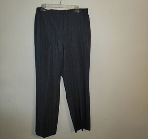 Sag Harbor Gray Pinstripe Dress Pants